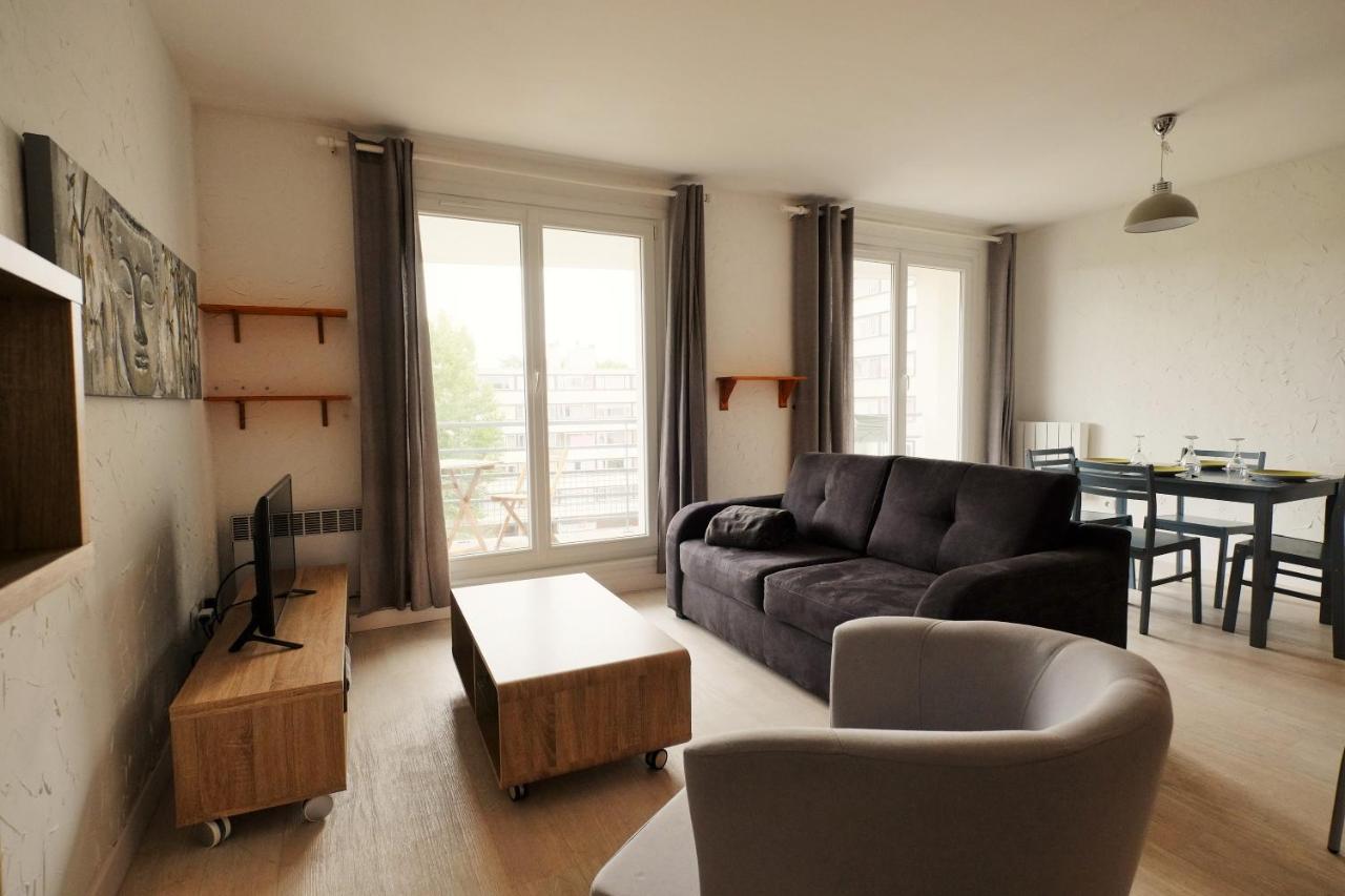 70 M2 Avec Balcons Et Parking Apartment Lille Exterior foto